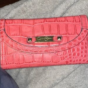 Pink Jessica Simpson wallet